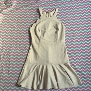 Pale pink homecoming style dress